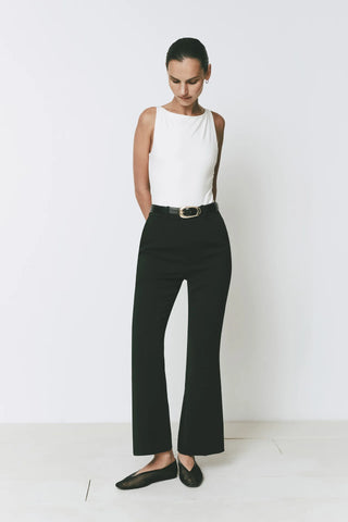 Rue Sophie Gesture Flare Trouser, Black