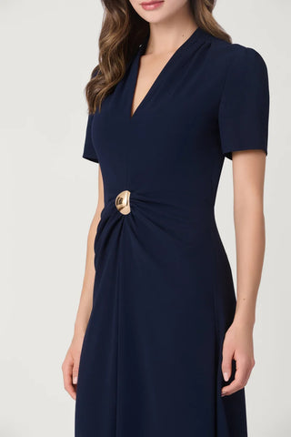 Waldorf Dress, Navy