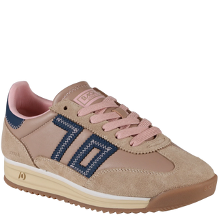 Barkley Jogger, Camel/Navy/Pink