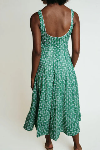 Sophia Dress, Verde