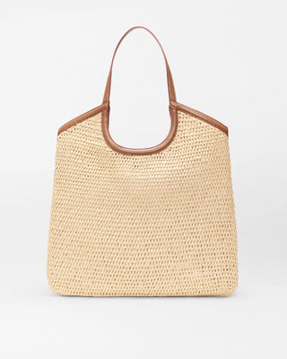 Large Crochet Georgia Tote - Camel Crochet