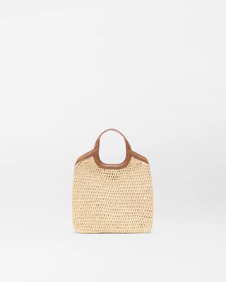 Mini Crochet Georgia Tote- Camel Crochet