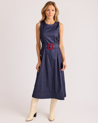 Camille Dress, Ink Blue