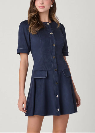 Merina Dress, Navy