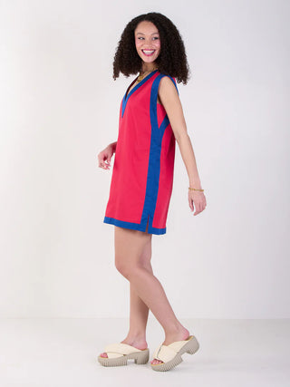 Emily Shift Dress Mini, Americano