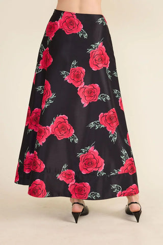 Dalia Skirt, Rose de Nuit