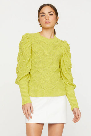Marie Oliver Bridget Sweater, Lime Green