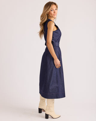 Camille Dress, Ink Blue