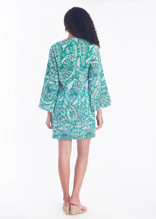 Minnie Mini Dress, Falcon Grass