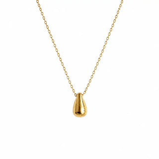 Gold Teardrop Necklace