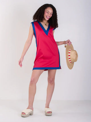 Emily Shift Dress Mini, Americano