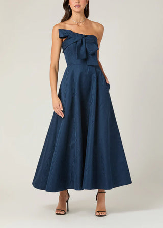 Odyssey Dress, Navy