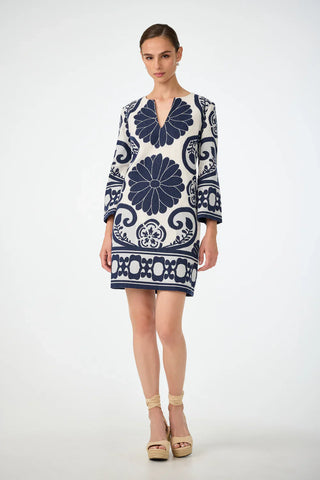Amy Dress, Sumi Blue