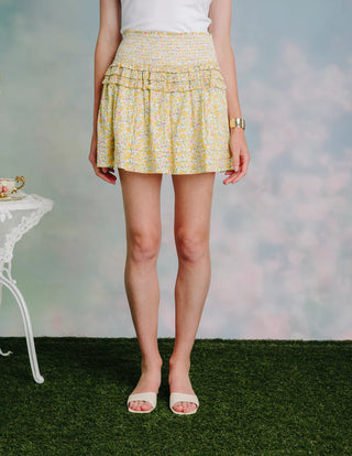Linnia Skirt, Stoneley Yellow