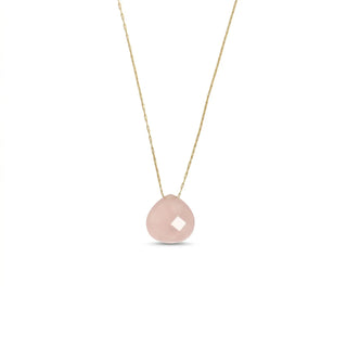Rose Quartz Pendant Necklace