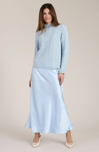 Tyler Boe Edie Skirt, Light Blue