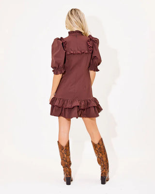 Alden Adair Murphy Dress, Chocolate