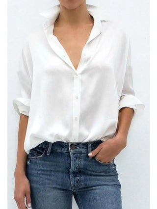 White Button Up Oxford