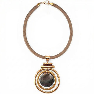 Mother of Pearl Collar Necklace
