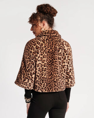 Blaine Jacket Leopard Faux Fur
