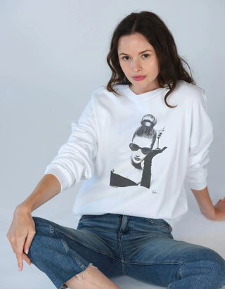 Extra Dirty Sweatshirt, White