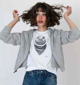 Bandit Tee, White