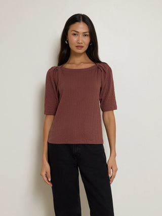 Deana Envelope Shirt, Coffee