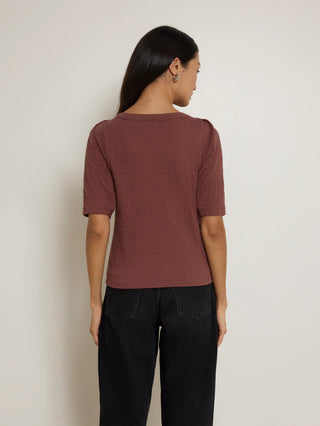Deana Envelope Shirt, Coffee