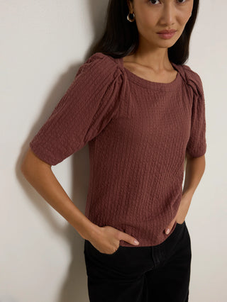 Deana Envelope Shirt, Coffee
