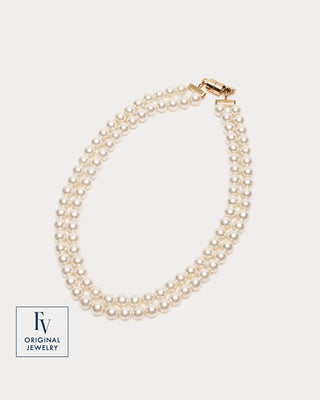Duchess Double Stand Pearl Necklace