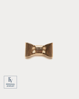 Tuxedo Bow Hairclip