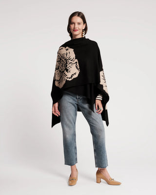 Ginny Wrap Carefree, Black/Camel