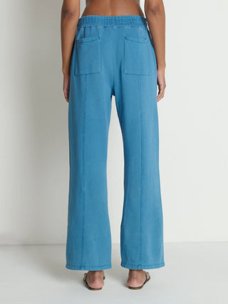 Lincoln Front Slit Knit Pant, Indigo