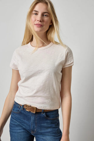 Boxy Cap Sleeve, Tearose