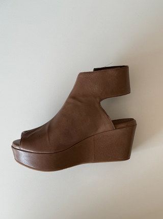 Chocolate Blue - Wedge Sandel