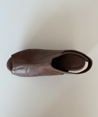Chocolate Blue - Wedge Sandel