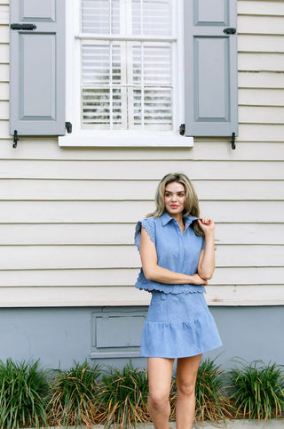 Thea Skirt, Denim