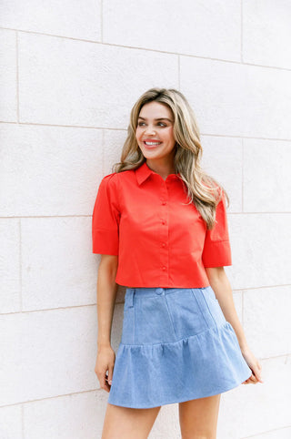 Thea Skirt, Denim