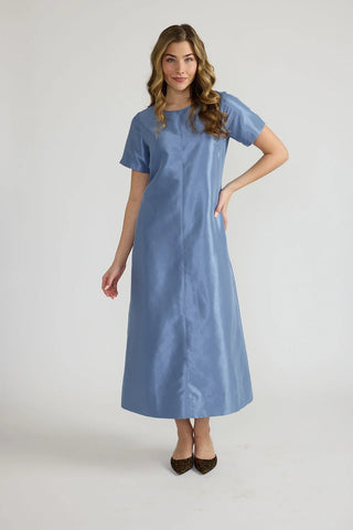 Georgia Dress, Windsor Blue