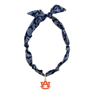 College Bandana Scarf Necklace
