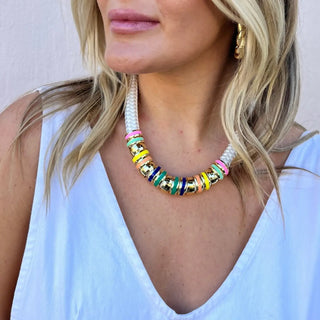 Classic Necklace, Multicolor