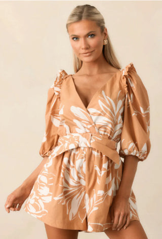 Atalanta Romper, Fawn