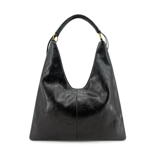 Soho Slouch Shoulder Bag - Black