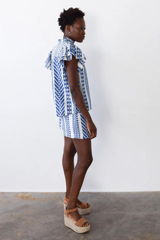 Never A Wallflower Pleated Short, Indie Handloom