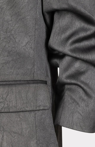 Blazer Shimmer Crinkle, Anthracite
