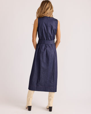 Camille Dress, Ink Blue