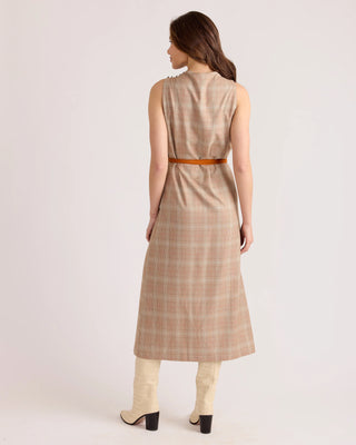 Clay Dress, Autumn Plaid