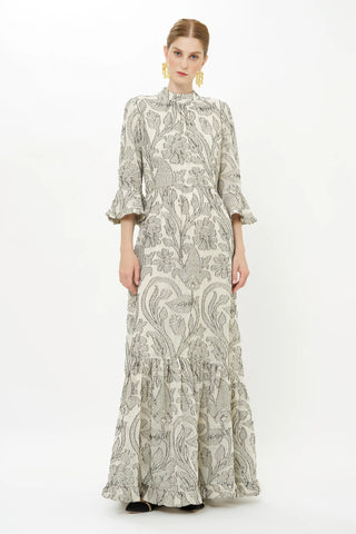 High Neck Bell Maxi, Herod Cream