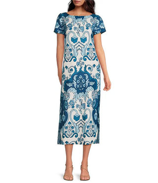 Adria Convertible Midi, Jardin Bleu