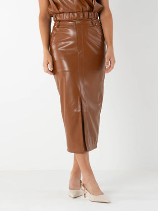 Pencil Skirt, Mocha
